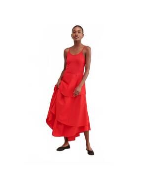 Anthropologie Helene Tiered Maxi Dress multi-layered silhouette Sz XS #1394